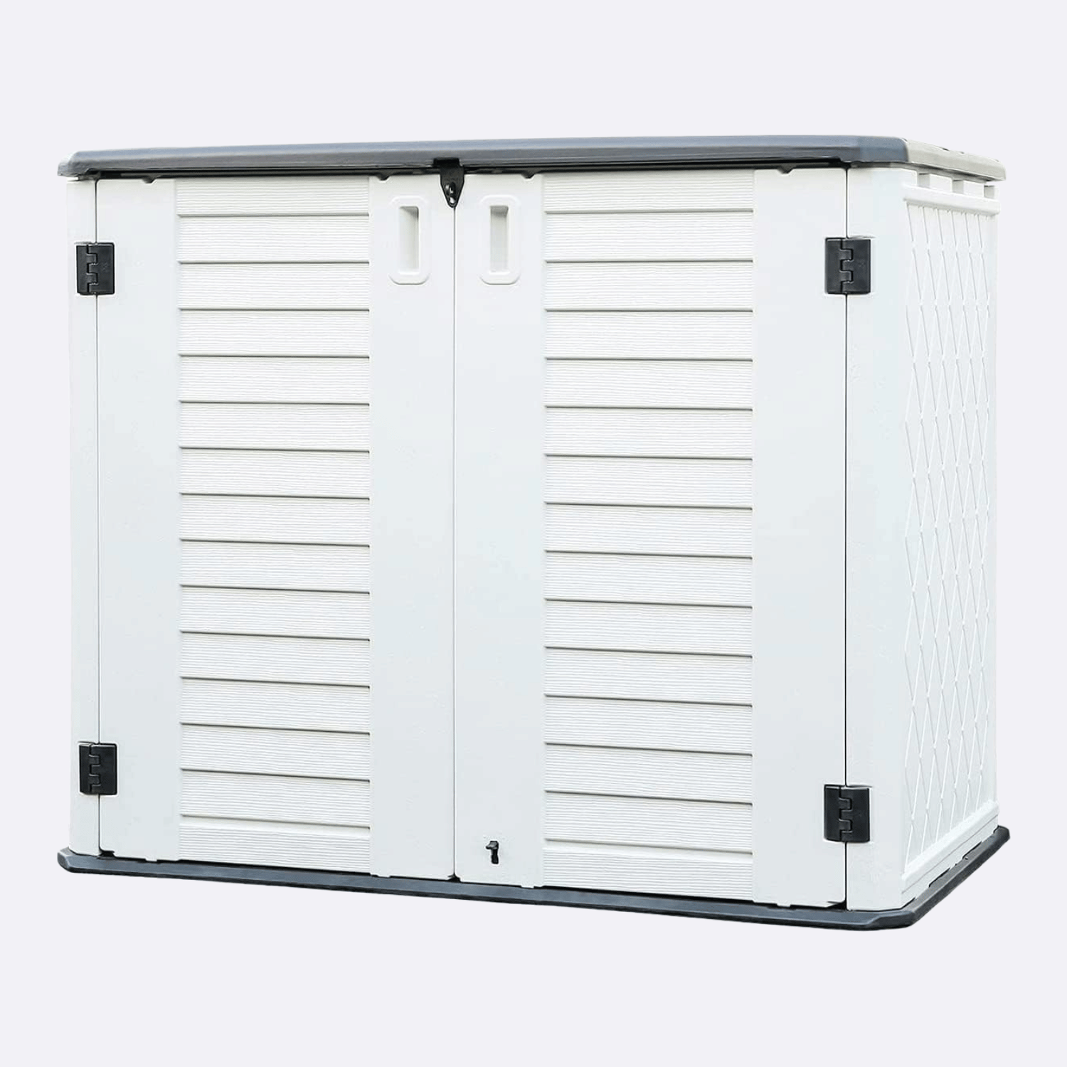 26 cu. ft. Horizontal Outdoor Storage Shed - Horti Cubic