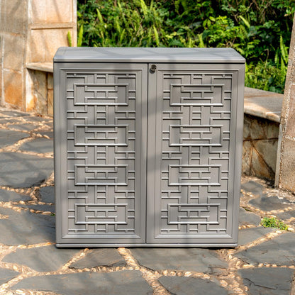 9 cubic feet Indoor &amp; Outdoor Storage Cabinet - Horti Cubic