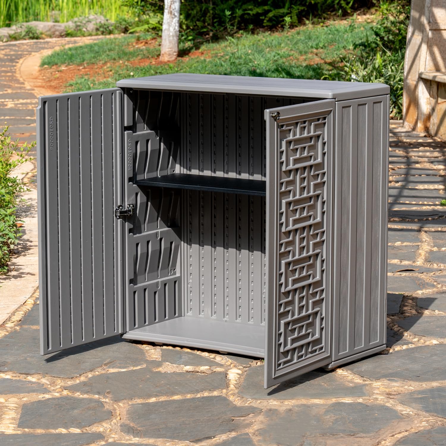 9 cubic feet Indoor &amp; Outdoor Storage Cabinet - Horti Cubic